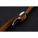 Braccialetto Breitling in pelle nera con cuciture bianche 622482