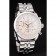 Breitling Transocean quadrante bianco cinturino in acciaio inossidabile