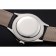 Svizzero Rolex Cellini Time Cassa in argento quadrante bianco Bracciale in pelle nera 622.653