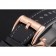 Swiss Blancpain Fifty Fathoms Flyback cronografo quadrante nero lunetta nera cassa in oro rosa cinturino in tela nera