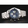 Cassa e bracciale in acciaio inossidabile con quadrante blu al quarzo Breitling Chronomat