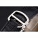 Swiss Cartier Rotonde calendario annuale quadrante bianco cassa in acciaio inossidabile cinturino in pelle nera