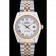 Rolex Datejust quadrante bianco lunetta a coste 7451