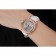 Omega Speedmaster cronografo quadrante bianco cassa in oro con diamanti Bracciale in pelle bianca 622455