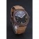 Panerai Radiomir Bracciale in pelle marrone con lunetta in acciaio inossidabile marrone 622.324