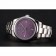 Rolex Oyster Perpetual Red Grape Dial Cassa e bracciale in acciaio inossidabile