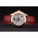 Orologio con bracciale Chopard in pelle rossa 80276