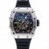 Richard Mille RM 35-01 Rafael Nadal Bracciale in gomma nera con cassa in argento 1454198