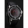 Blancpain Fifty Fathoms Speed ​​Command quadrante in fibra di carbonio con marcature rosse Cassa in acciaio inossidabile Cinturino in pelle nera 1453774