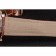 Breitling Transocean quadrante bianco cinturino in pelle marrone lunetta in oro rosa