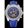 Breitling Bentley Mulliner Tourbillon quadrante blu cassa in acciaio inossidabile cinturino in pelle blu 622726