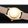 Swiss Rolex Cellini Date quadrante bianco cassa in oro cinturino in pelle nera