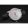Swiss Patek Philippe cronografo multiscala quadrante bianco cassa in acciaio inossidabile cinturino in pelle nera
